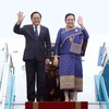 Thủ tướng Lào Sonexay Siphandone đến Hà Nội, bắt đầu thăm chính thức Việt Nam