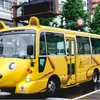 Xe buýt trường mẫu giáo ở Nhật Bản. (Nguồn: timeout)