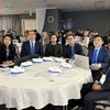 Đoàn Kiểm toán Nhà nước Việt Nam do Phó Tổng Kiểm toán Nhà nước Bùi Quốc Dũng (thứ ba từ trái sang) làm Trưởng đoàn, tham dự Hội nghị INTOSAI WGEA lần thứ 22. (Ảnh: TTXVN phát)