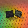 Chip do công ty SK hynix nghiên cứu sản xuất được giới thiệu tại Santa Clara, California, Mỹ. (Ảnh: Yonhap/TTXVN)