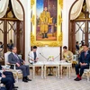 Bộ trưởng Ngoại giao Trung Quốc Vương Nghị hội kiến với Thủ tướng Thái Lan Srettha Thavisin. (Nguồn: Bộ Ngoại giao Trung Quốc)