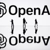 Biểu tượng OpenAI. (Ảnh: AFP/TTXVN)