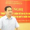 Ông Triệu Minh Xiết, Phó Bí thư Thường trực Huyện uỷ huyện biên giới Mường Lát (Thanh Hóa). (Ảnh: Hoa Mai/TTXVN)