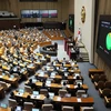 Toàn cảnh một phiên họp Quốc hội Hàn Quốc. (Ảnh: Yonhap/TTXVN)