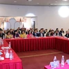 Toàn cảnh Hội nghị lần thứ 10 của Ban chấp hành Hội người Việt Nam tại Cộng hòa Séc. (Ảnh: Việt Dũng/TTXVN)