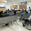 Bệnh nhân chờ khám tại một bệnh viện ở Hàn Quốc. (Nguồn: Yonhap)