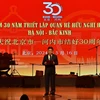 Ông Hà Minh Hải, Phó Chủ tịch thành phố Hà Nội, phát biểu khai mạc Chương trình. (Ảnh: Thành Dương/TTXVN)