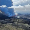 Núi lửa Reykjanes phun trào. (Nguồn: AFP)