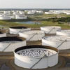 Kho dự trữ dầu thô ở Cushing, Oklahoma, Mỹ. (Ảnh: AFP/TTXVN)