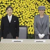 Nhật hoàng Naruhito và Hoàng hậu Masako. (Ảnh: Kyodo/TTXVN)