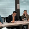 Đại sứ Mai Phan Dũng phát biểu tại phiên họp của GICHD. (Ảnh: TTXVN phát)
