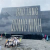 Kiến trúc độc đáo, ấn tượng của Bảo tàng Quảng Ninh. (Ảnh: Vietnam+)