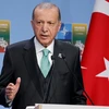 Tổng thống Thổ Nhĩ Kỳ Recep Tayyip Erdogan. (Ảnh: AFP/TTXVN)