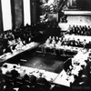 Hội nghị Geneva về Đông Dương tại Thụy Sĩ (1954). (Ảnh: Tư liệu TTXVN)