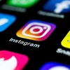 Biểu tượng của Instagram trên điện thoại.