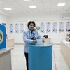 Cử tri Uzbekistan đi bầu cử. (Ảnh: Xinhua)