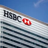 Trụ sở ngân hàng HSBC tại London, Anh. (Ảnh: AFP/ TTXVN)