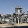 Nhà máy lọc dầu của Tập đoàn dầu khí Saudi Aramco ở Dammam, Saudi Arabia. (Ảnh: THX/TTXVN)