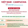 Quan hệ hữu nghị truyền thống và hợp tác toàn diện Việt Nam-Campuchia