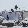 [Photo] Người dân Trung Đông gặp nhiều khó khăn do bão tuyết