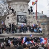 Paris: Hàng triệu người tuần hành tưởng nhớ nạn nhân vụ Charlie Hebdo