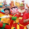 [Photo] Tưng bừng tham gia lễ hội Valentine "thuần Việt" 