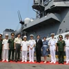 [Video] Đà Nẵng tiếp đoàn sỹ quan và tàu Hải quân Nhật Bản