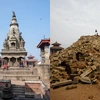 [Photo] Động đất Nepal: Chứng kiến sức tàn phá tại các khu di tích