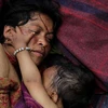 [Photo] Nepal "oằn mình" chống đỡ 2 trận động đất trong vòng 2 tuần