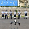 Vào ngày 15/7, thành phố này đã giới thiệu ‘đội hình bay không người lái’ đầu tiên. Đây là một nhóm gồm 6 cảnh sát có nhiệm vụ điều khiển các máy bay không người lái. (Nguồn: CCTVNews)