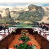 Chủ tịch Trung Quốc Tập Cận Bình tiếp Đặc phái viên của Nhà lãnh đạo Triều Tiên ngày 25/5/2013. (Ảnh minh họa. Nguồn: AFP/TTXVN)