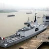 Tàu chiến lớp Mistral của Pháp. (Nguồn: THX/TTXVN)