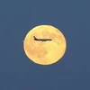 Mặt trăng xanh này xuất hiện vào ngày 31/7. (Nguồn: CCTVNews)