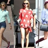 Ca sỹ Taylor Swift - quần shorts