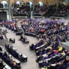 Toàn cảnh phiên họp quốc hội ở Berlin ngày 19/8. (Nguồn: AFP/TTXVN) 