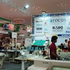 Campuchia khai mạc Hội chợ triển lãm máy công nghiệp ngành dệt may 2015. (Ảnh: Xuân Khu/Vietnam+) 