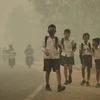 Khói mù do cháy rừng bao phủ tỉnh Jambi ngày 29/9. (Nguồn: Reuter/TTXVN) 