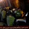 Ngày 14/10, Iran đã lần đầu tiên phát sóng thước phim về đội hình tên lửa ngầm cùng các bệ phóng.