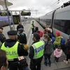 Thụy Điển tăng cường tái kiểm soát đường biên giới. (Nguồn: AFP/TTXVN)
