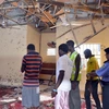 Hiện trường vụ đánh bom ở Maiduguri ngày 23/10. (Nguồn: AFP/TTXVN) 