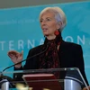 Tổng Giám đốc Quỹ Tiền tệ Quốc tế Christine Lagarde. (Nguồn: AFP/TTXVN)