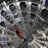 Ôtô của hãng Volkswagen trong một nhà máy ở Wolfsburg, miền Bắc nước Đức. (Nguồn: AFP/TTXVN) 