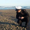 Hàng tấn ngao chết trên biển ở Chile. (Nguồn: www.t13.cl)
