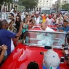 Ngôi sao "Fast & Furious" khuấy động đường phố Cuba