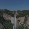 Thót tim đi trên cây cầu kính dài nhất và cao nhất thế giới