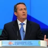 Bộ trưởng Ngoại thương Anh Liam Fox. (Nguồn: AFP/TTXVN)