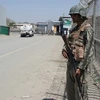 Binh sỹ Pakistan gác tại khu vực biên giới. (Nguồn: AFP/TTXVN) 