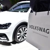 Mẫu xe Tiguan của hãng Volkswagen được giới thiệu tại Hanover, Đức. (Nguồn: AFP/TTXVN) 