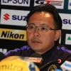 Ong Kim Swee, huấn luyện viên trưởng đội tuyển Malaysia tại cuộc họp báo. (Nguồn: TTXVN)