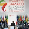 Các nhà lãnh đạo Châu Phi tham dự tại Hội nghị cấp cao Pháp - Châu Phi ở Bamako ngày 14/1. (Nguồn: AFP/TTXVN)